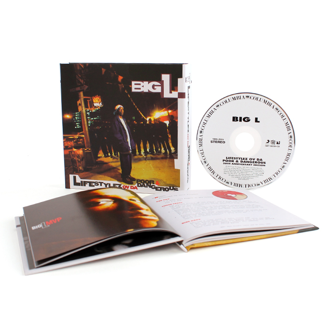 GET 56039 BIG L Lifestylez Of Da Poor & Dangerous 20th Anniversary CD LARGE